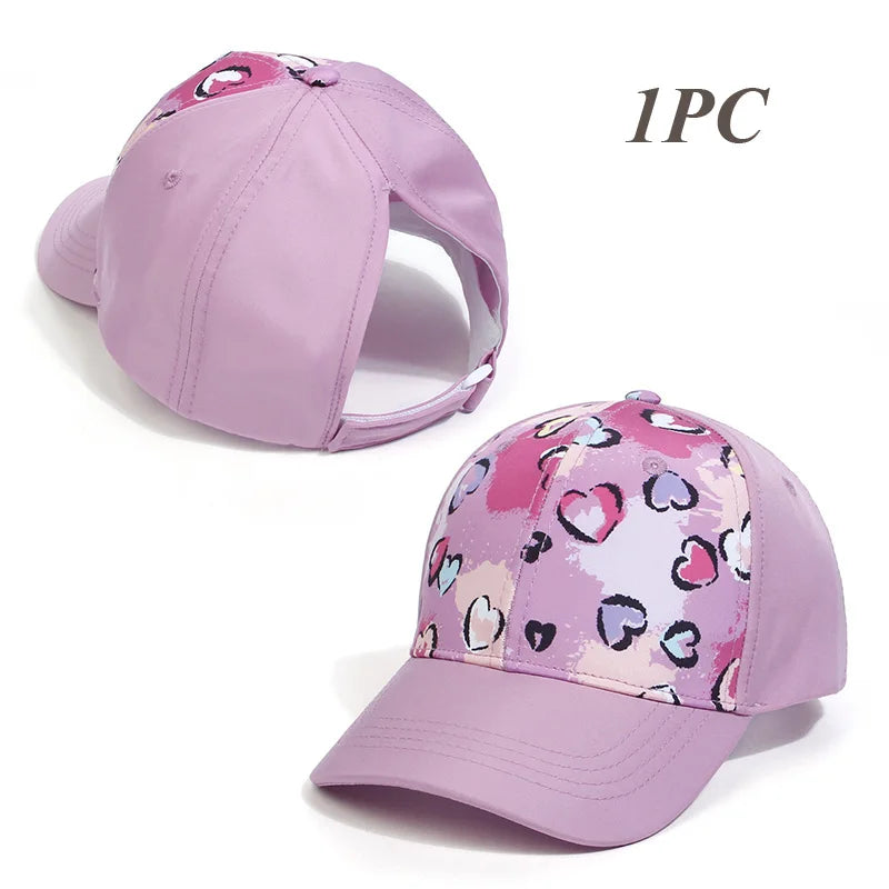 Mother Kids Baseball Caps for Girls Accessories Summer Child Girl Sun Hat Sports Trav lifestyle view