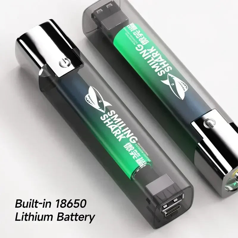 ESMARTER Super Bright LED Flashlight | USB Rechargeable 450 Lumen Torch for Camping lifestyle view