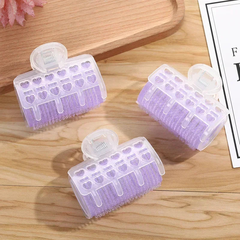 3pcs/pack Air Bangs Curling Roller Hair Rollers Bang Roll Curler Plastic Self-adhesive H detail view