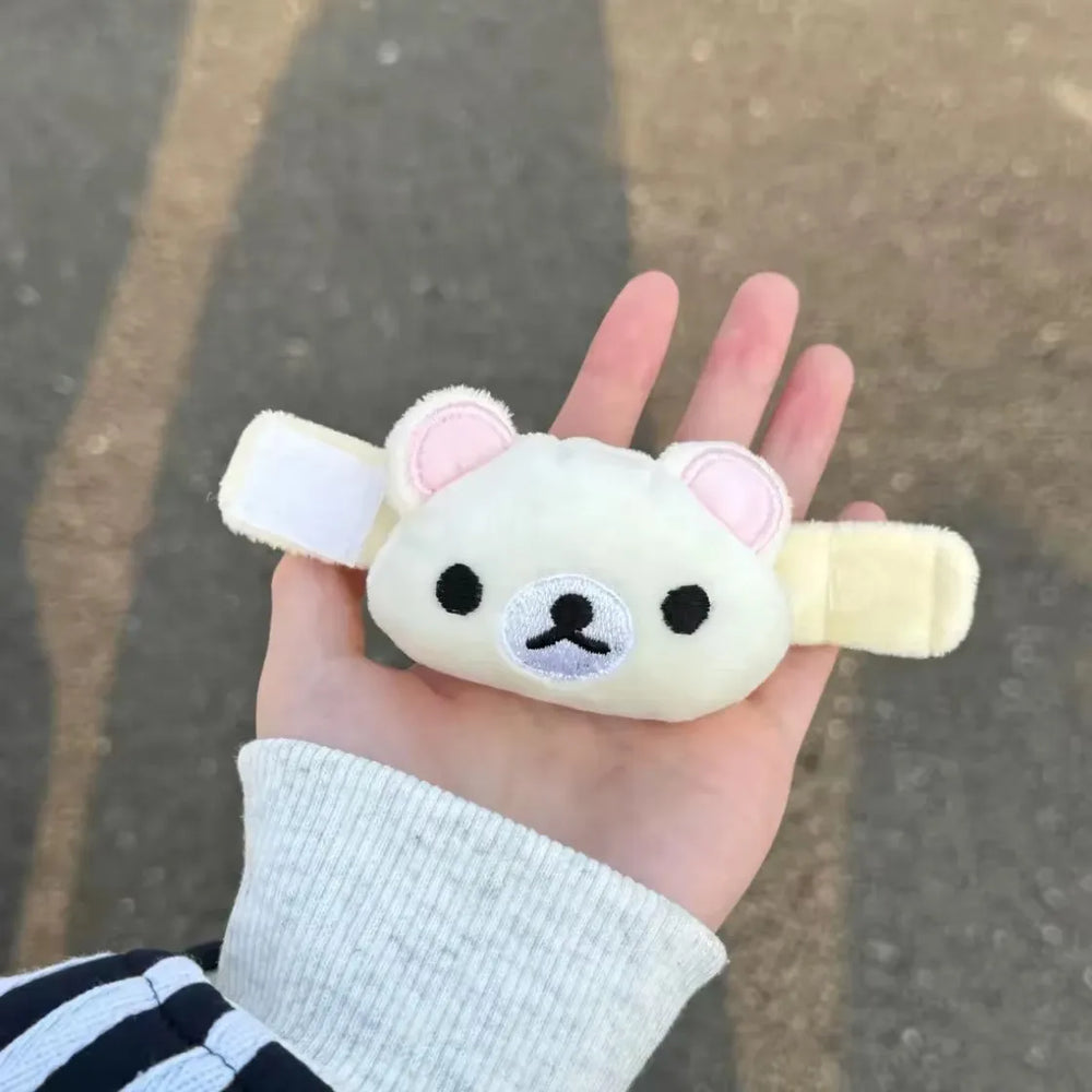 Cute Bear Hairpins Set Preppy Headdress Plastic Hair Sweet Accessories Friend Gifts additional angle