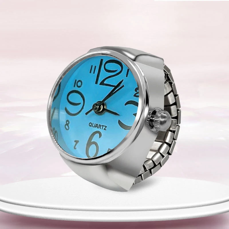 Roman Numeral Punk Gothic Finger Clock Jewelry
