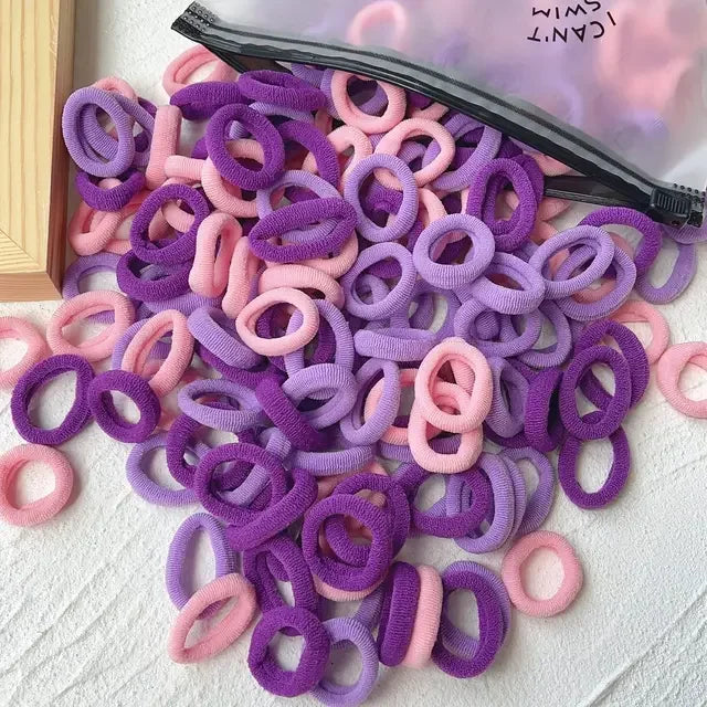Scrunchie Rubber Band Kid Hair for Girls Ponytail Hold detail view