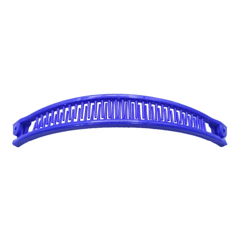 Solid Color Ponytail Hoder Hair Clamp Banana Hair Clips Women Hair Claw Barrettes Hairpins Fashion Styling  Accessories for Girl