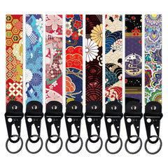 Datura Flower Keychain | Artistic Car Key Ring for Men and Women