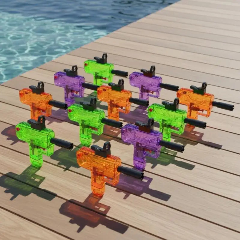 Manual UZI Water Blaster | Non-Electric Summer Outdoor Toy for Kids and Adults detail view