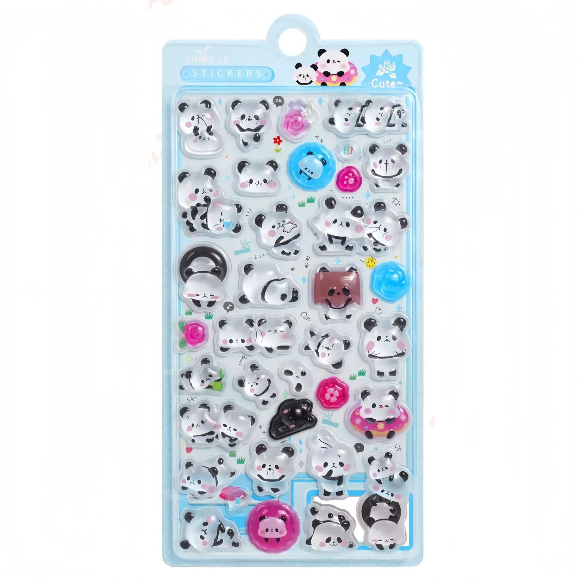 3D Food Stamping Seal Sticker | Japanese Anime Decorative Craft Stickers for Kids additional angle