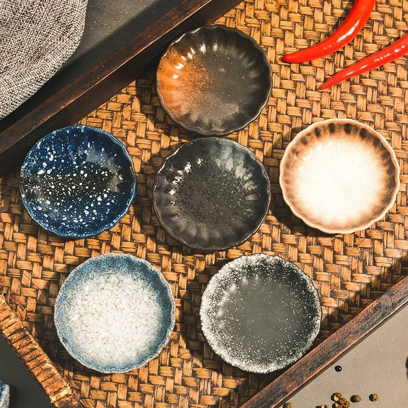 Japanese Sauce Dish | Ceramic Seasoning Dish for Barbecue and Snacks alternate view