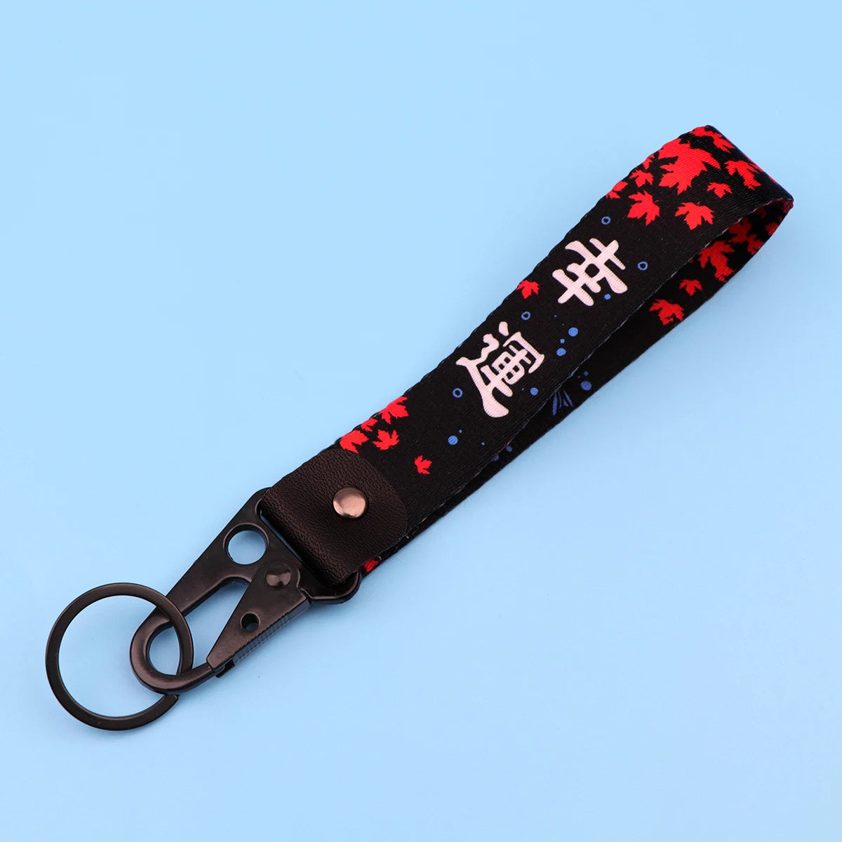 Artistic Keychain Set | Crane Car Koi Fish Dragon Jewelry Key Rings lifestyle view
