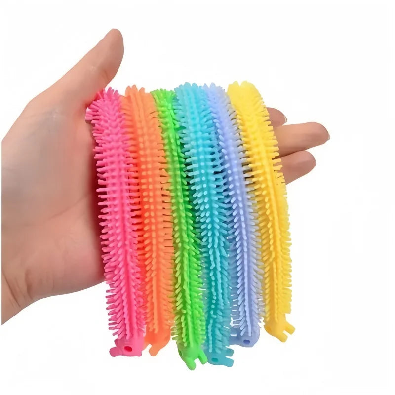 6PCS Novelty Funny Colorful Alpaca Stretch Bracelet | Stress Relief Sensory Toy alternate view
