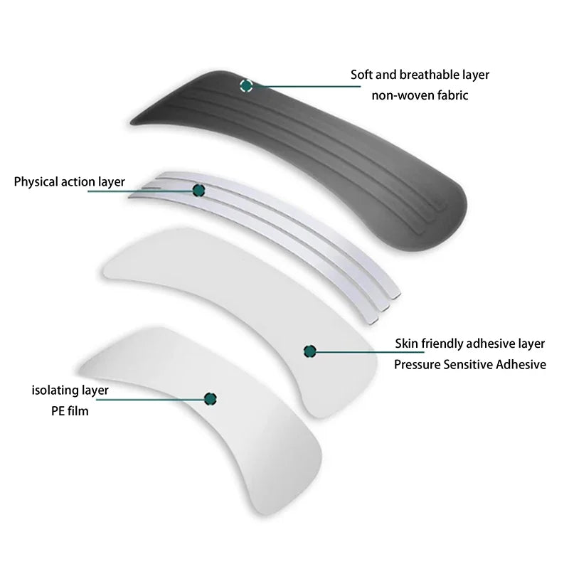 Nasal Breathing Strips for Snoring Relief | 30 Pcs close-up view