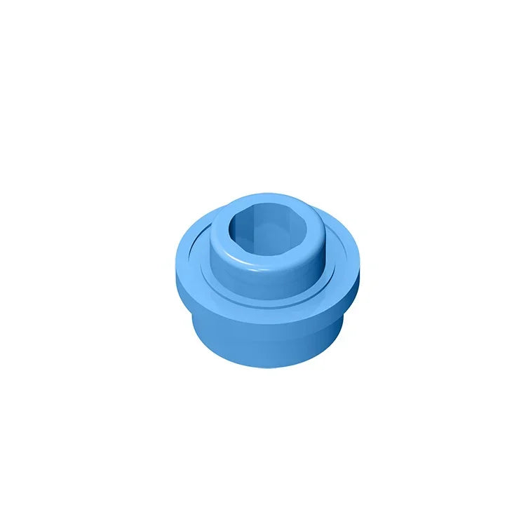 Gobricks GDS-603 PL.ROUND 1X1 W. THROUGHG. HOLE | Compatible Building Brick additional angle