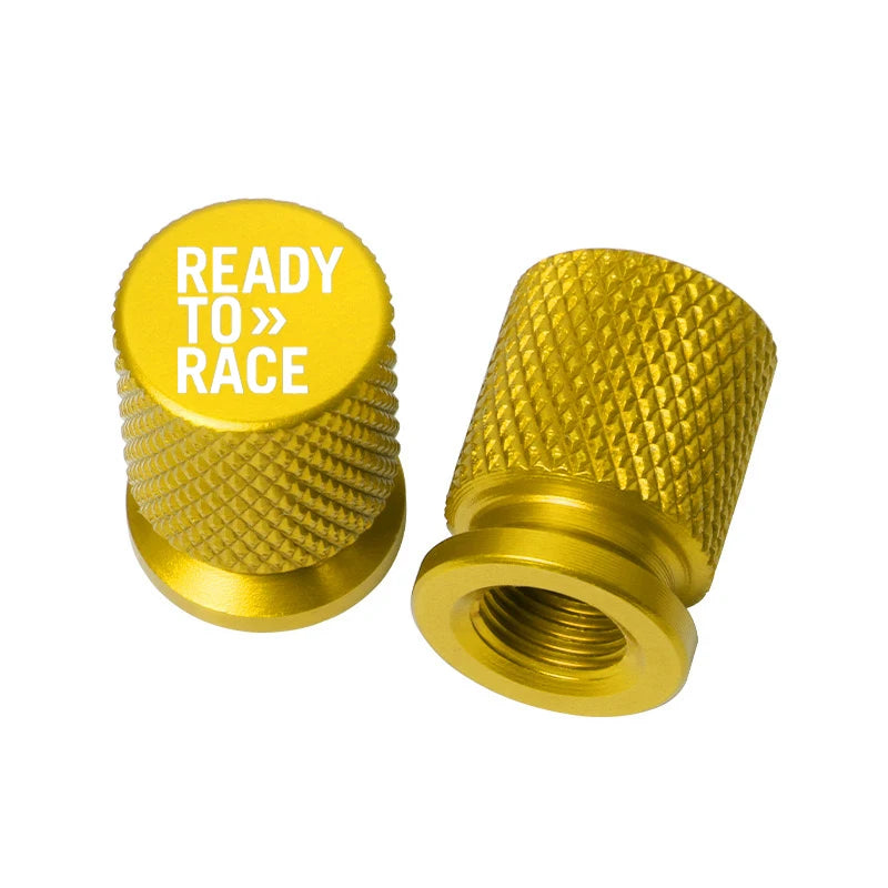Tire Valve Caps Wheel Tyre Cover CNC Aluminum For KTM Ready to Race Adv Duke 390 690 7 close-up view