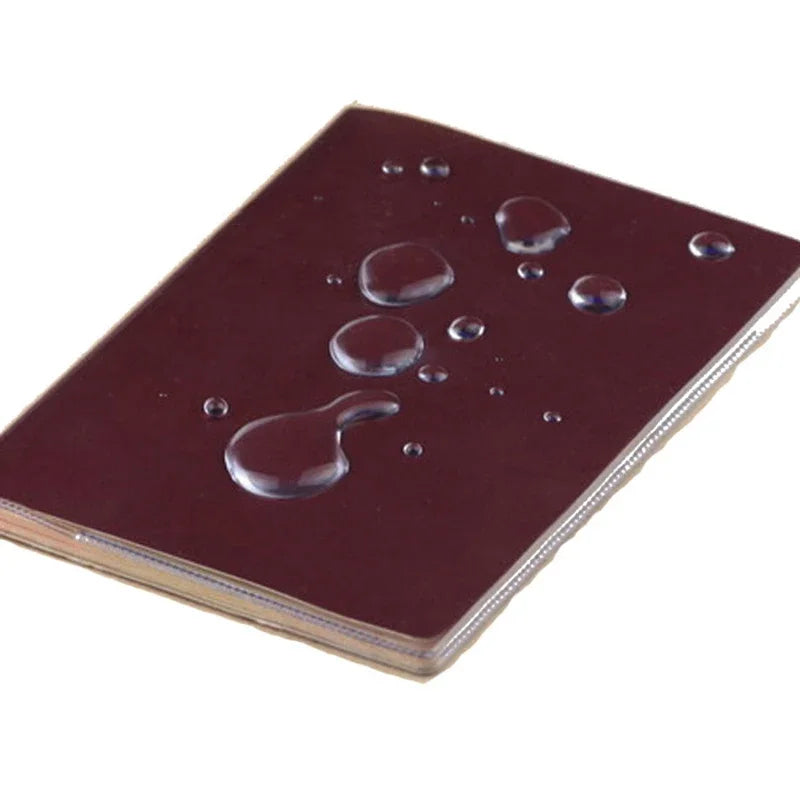 eTya Travel Waterproof Passport Holder | Transparent PVC ID and Credit Card Wallet lifestyle view