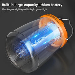 LED Camping Lantern | USB Rechargeable Waterproof Light close-up view