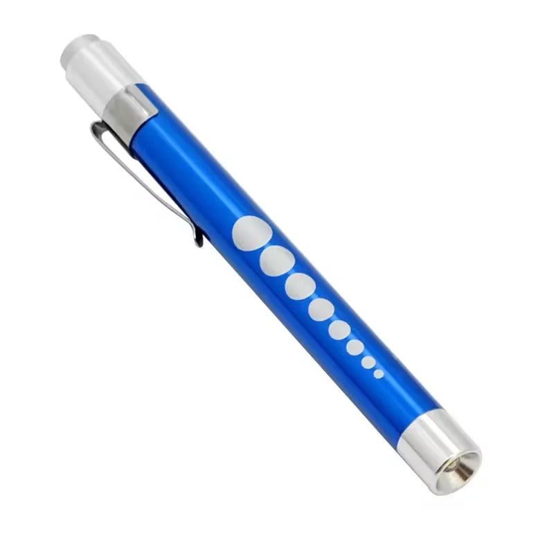 Mini Medical Pen Light | Portable LED Flashlight for Doctor and Nurse Diagnosis close-up view
