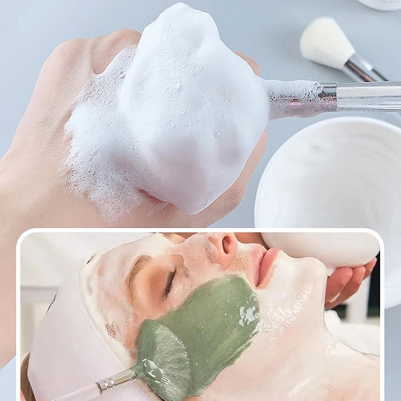 Soft Facial Cleanser Brush | Portable Skin Care Tool for Deep Cleansing detail view