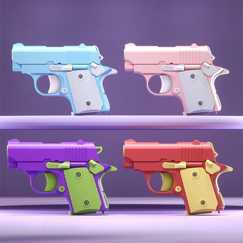 3D Mini 1911 Gravity Fidget Toy | Stress Relief Decompression Toy Gun alternate view