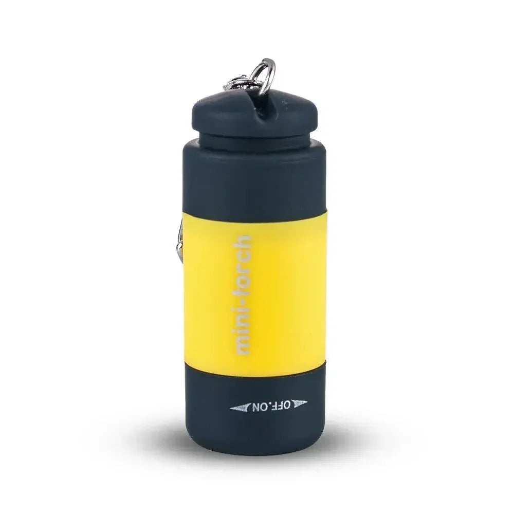 Portable Mini Flashlight Keychain Light | USB Rechargeable LED Keychain Torch detail view