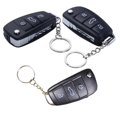 Black Electric Shock Car Key Prank Toy | Funny Trick Gag Gift for Kids and Adults close-up view