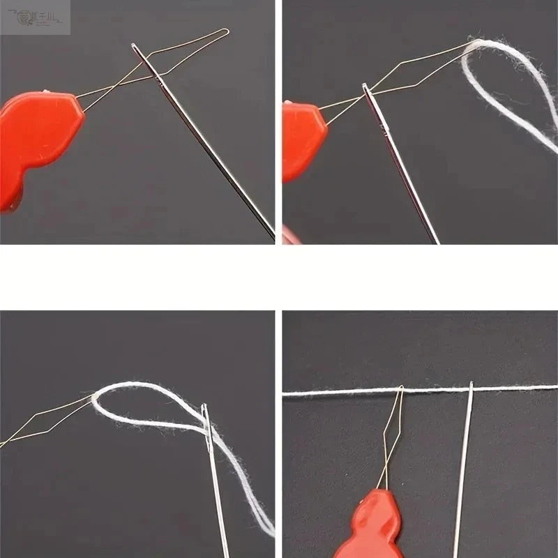 Plastic Needle Thread - Easy Threading For Hand Sewing, Handmade, Knitted, Quilted, A lifestyle view