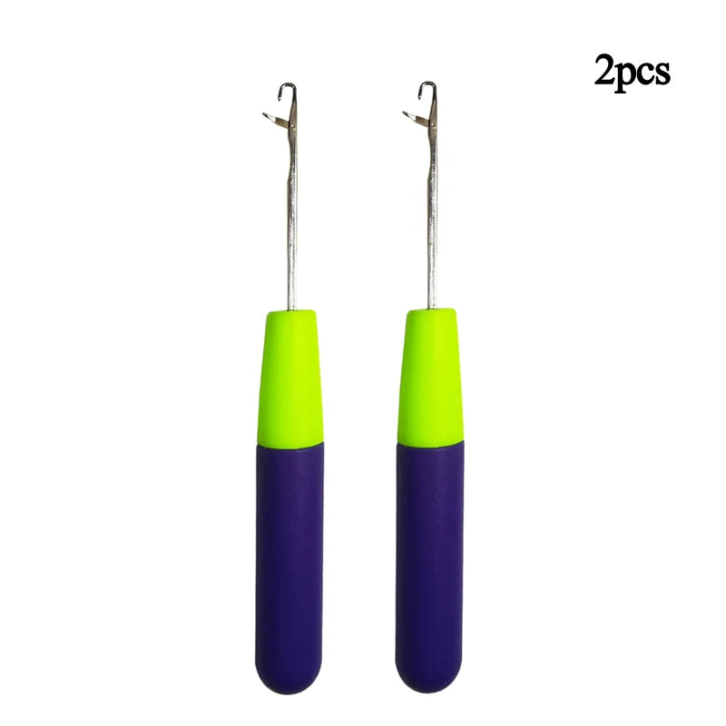 Plastic Crochet Hook Needle for Hair Weaving Dreadlock Knit Hook Needle for Hair Weav alternate view