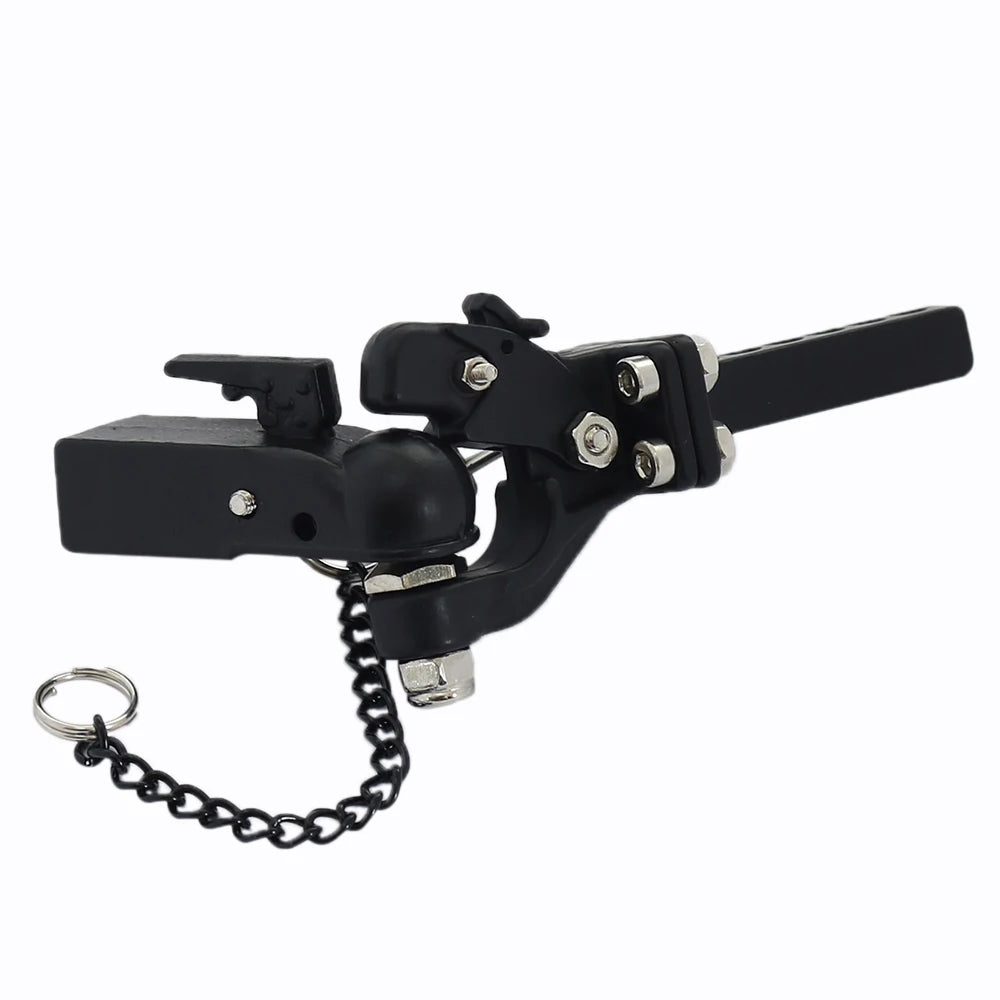 Metal Recovery Drag Chains Trailer Hitch Shackle Winch Anchor for 1/10 RC Crawler TRX alternate view