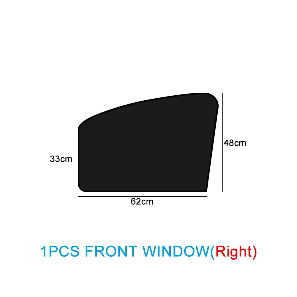 Magnetic Car Sunshade Window Sun Shade Cover close-up view