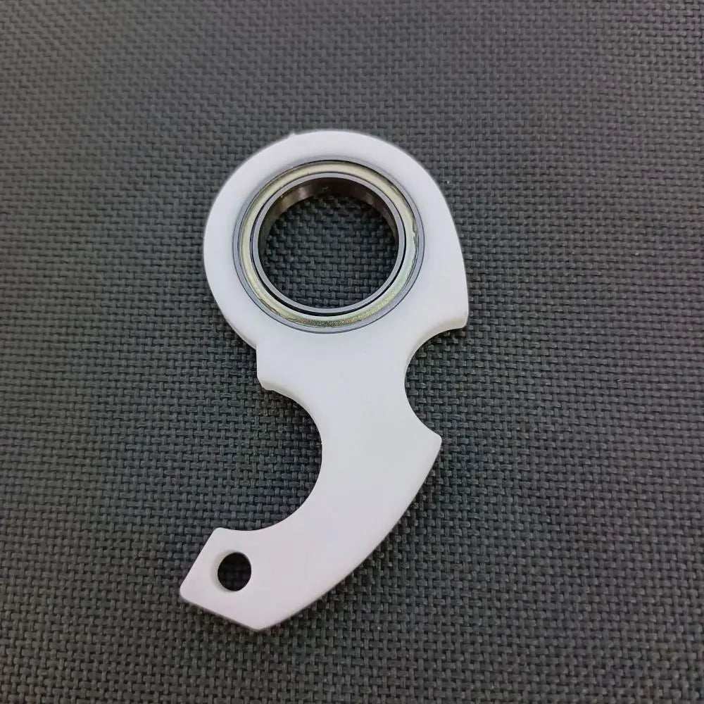 Fidget Spinner Keychain | Glow in the Dark Stress Relief Toy detail view