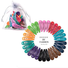 40PCS to 10PCS Hair Clips Girls Cute Candy color Hair Accessories Candy Color Style Ha close-up view