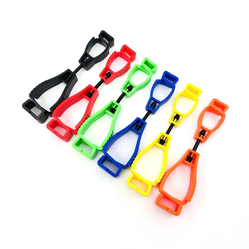 Plastic Glove Clip Holder Work Gloves Hanger lifestyle view