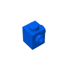Gobricks GDS-1046 Modified Brick 1 x 1 with Studs on 2 Sides | Building Block for DIY alternate view