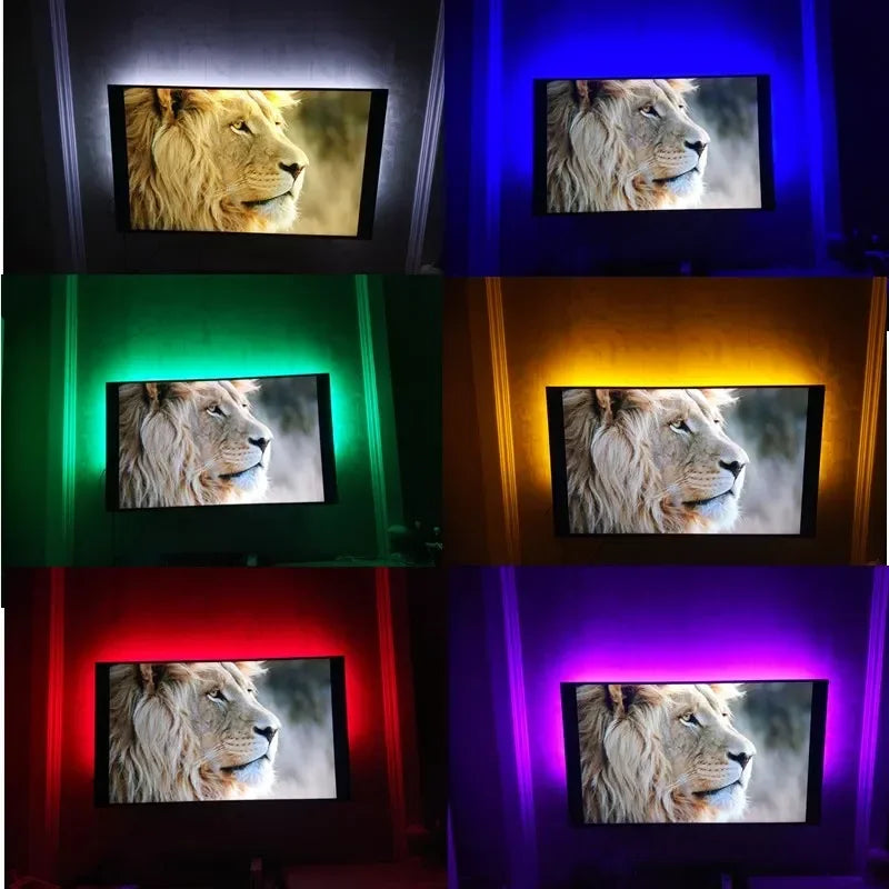 5V USB LED Strip Lights | Flexible Home TV Background Lighting alternate view