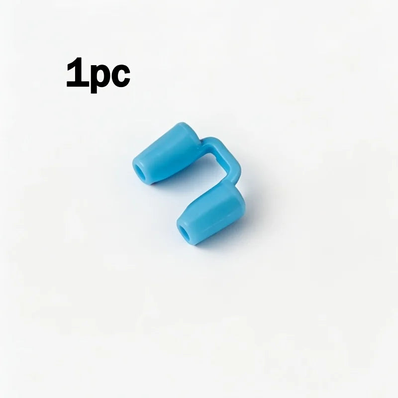 Super Soft Anti-Snoring Device | Nose Hanging Clip for Quiet Sleep close-up view