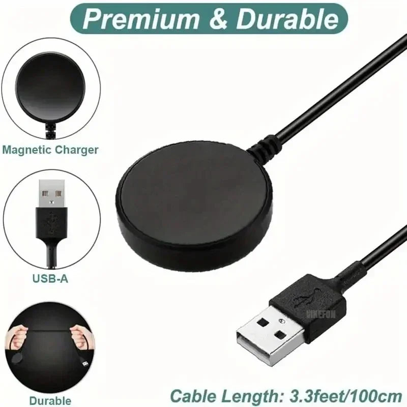 Portable Magnetic Wireless Charger Dock for Samsung Galaxy Watch – USB Charging Stand - Onlytenbucks.com