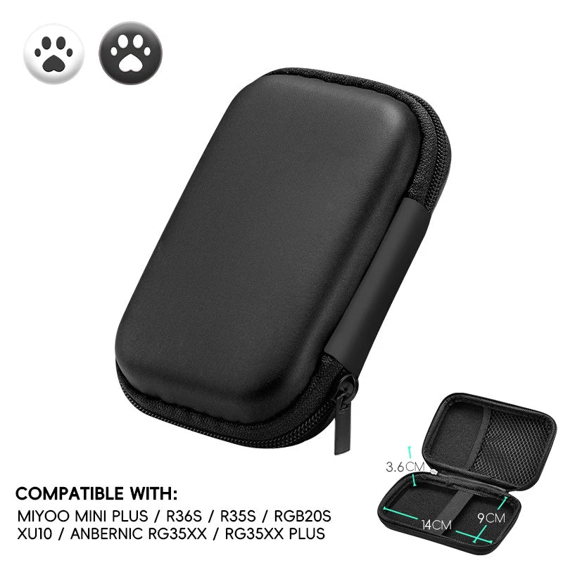 Data Frog Portable Handheld Console Carrying Case | Retro Gaming Travel Bag alternate view