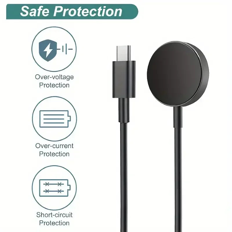 Portable Magnetic Wireless Charger Dock for Samsung Galaxy Watch – USB Charging Stand - Onlytenbucks.com