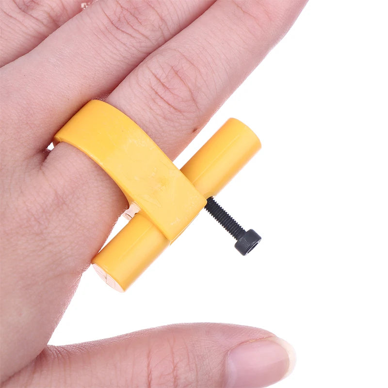 {MX} Fingertip Decompression Ring W/ 48 Pcs Plastic Marbles Game Toy Launcher Model K lifestyle view