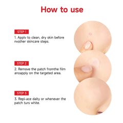 24pcs/36pcs Round Hydrogel Invisible Acne Sticker | Skin Care & Makeup Cover Patches close-up view