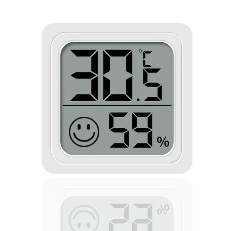 LCD Digital Thermometer Hygrometer | Indoor Room Temperature Humidity Monitor alternate view