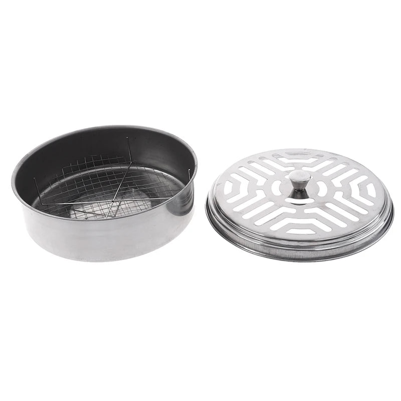 Mosquito Coil Holder | Mesh Stand Incense Burner for Camping and Garden additional angle