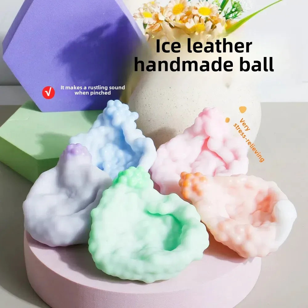 Squishy Stress Relief Ball | Slow Rising Fidget Toy for Adults and Kids lifestyle view