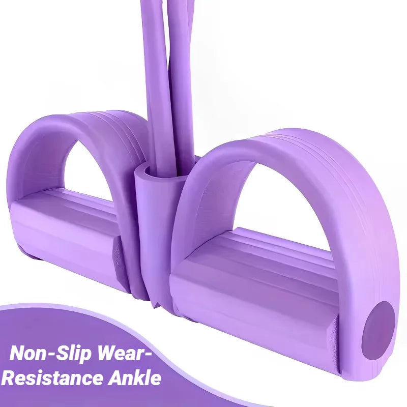 Four-Tube Pedal Tensioner | Multi-Functional Home Fitness Equipment lifestyle view