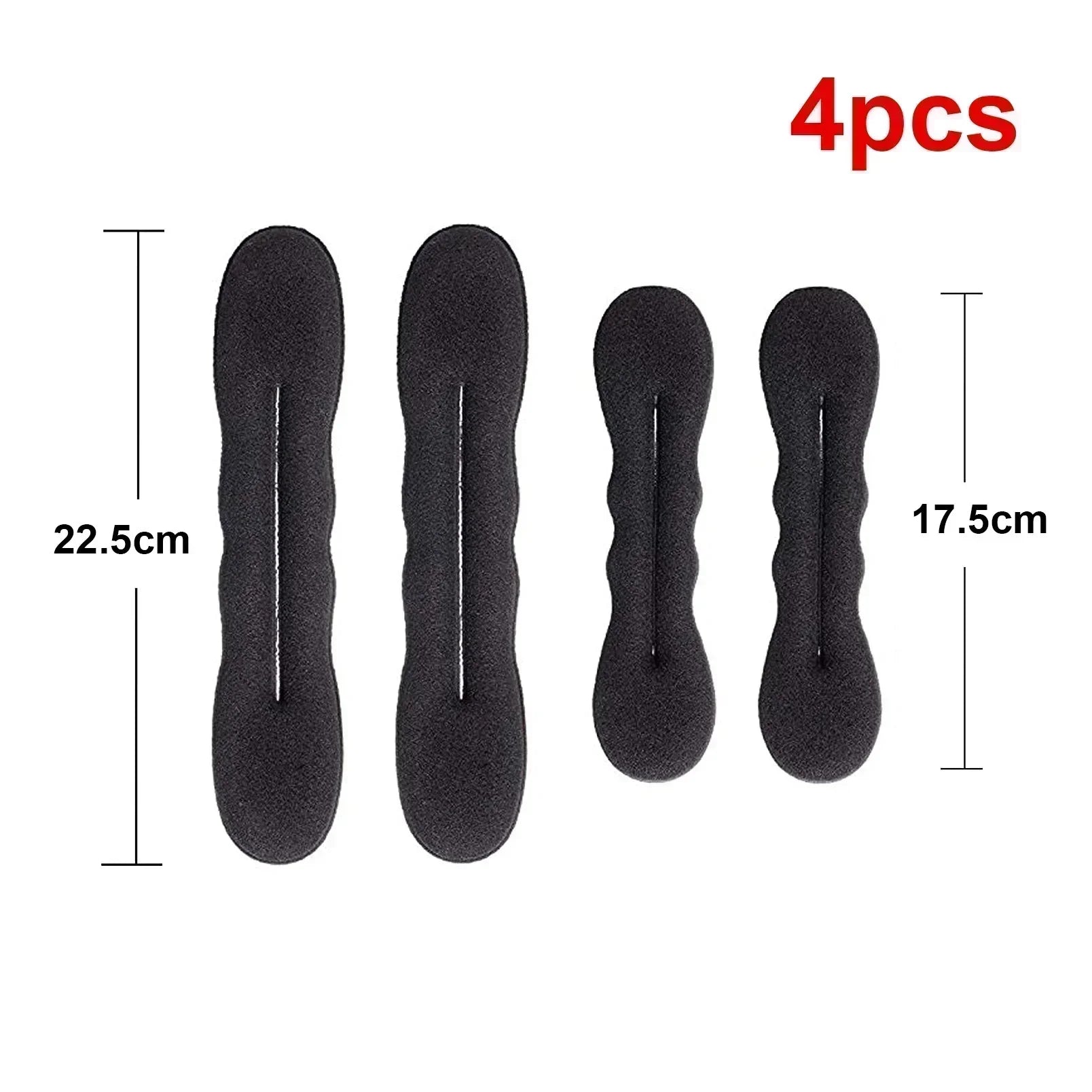Sponge Hair Styling Tool Plastic Loop Curly Hair Maker Hair Scrunchie Headband Twist lifestyle view