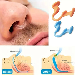 Anti Snoring Nose Clip | Gentle Sleep Aid for Men and Women close-up view