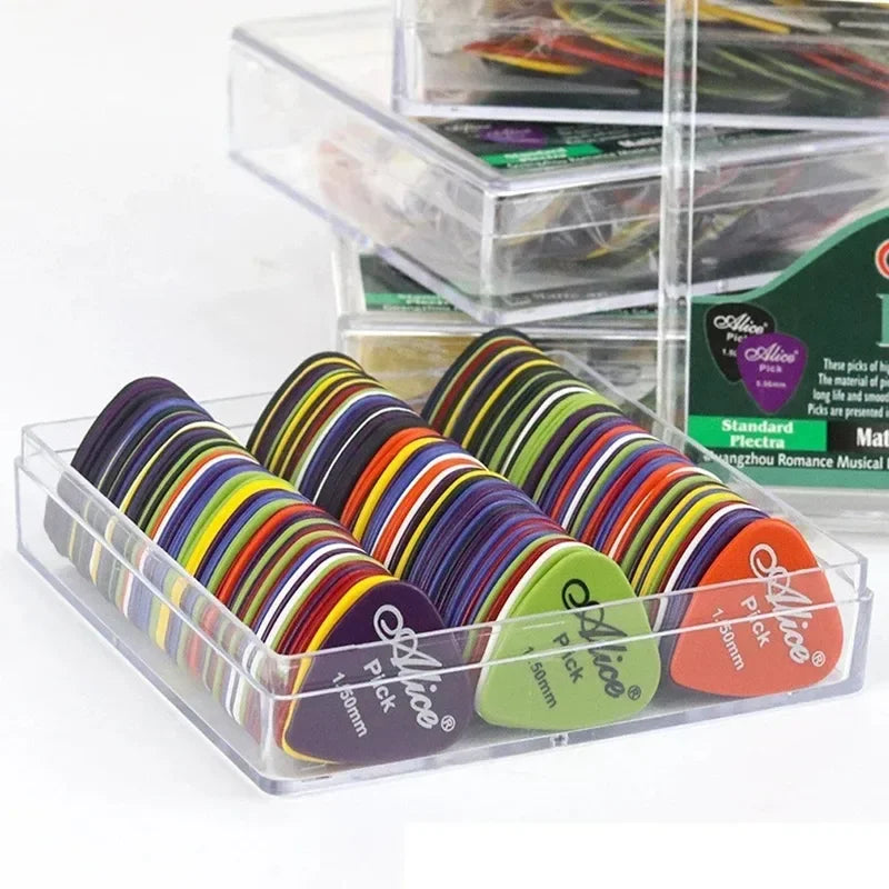 10-200Pcs Guitar Pick Original Sound Electric Bass Moderator Guitars Accessories Music I detail view