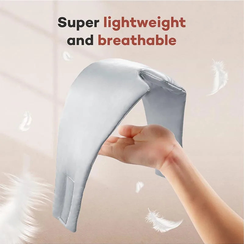 Imitated Silk Sleep Mask | Soft Pressureless Eye Cover for Deep Sleep close-up view