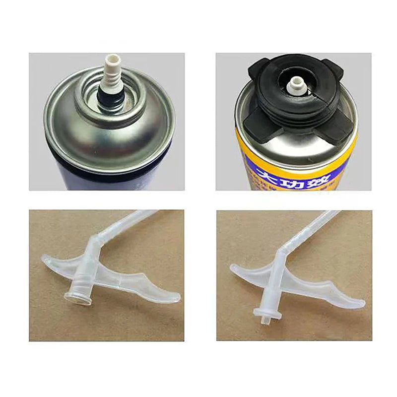 10 PCS Spray Foam Nozzle Tubes | Replacement Gap Filling Nozzles for Polyurethane F additional angle