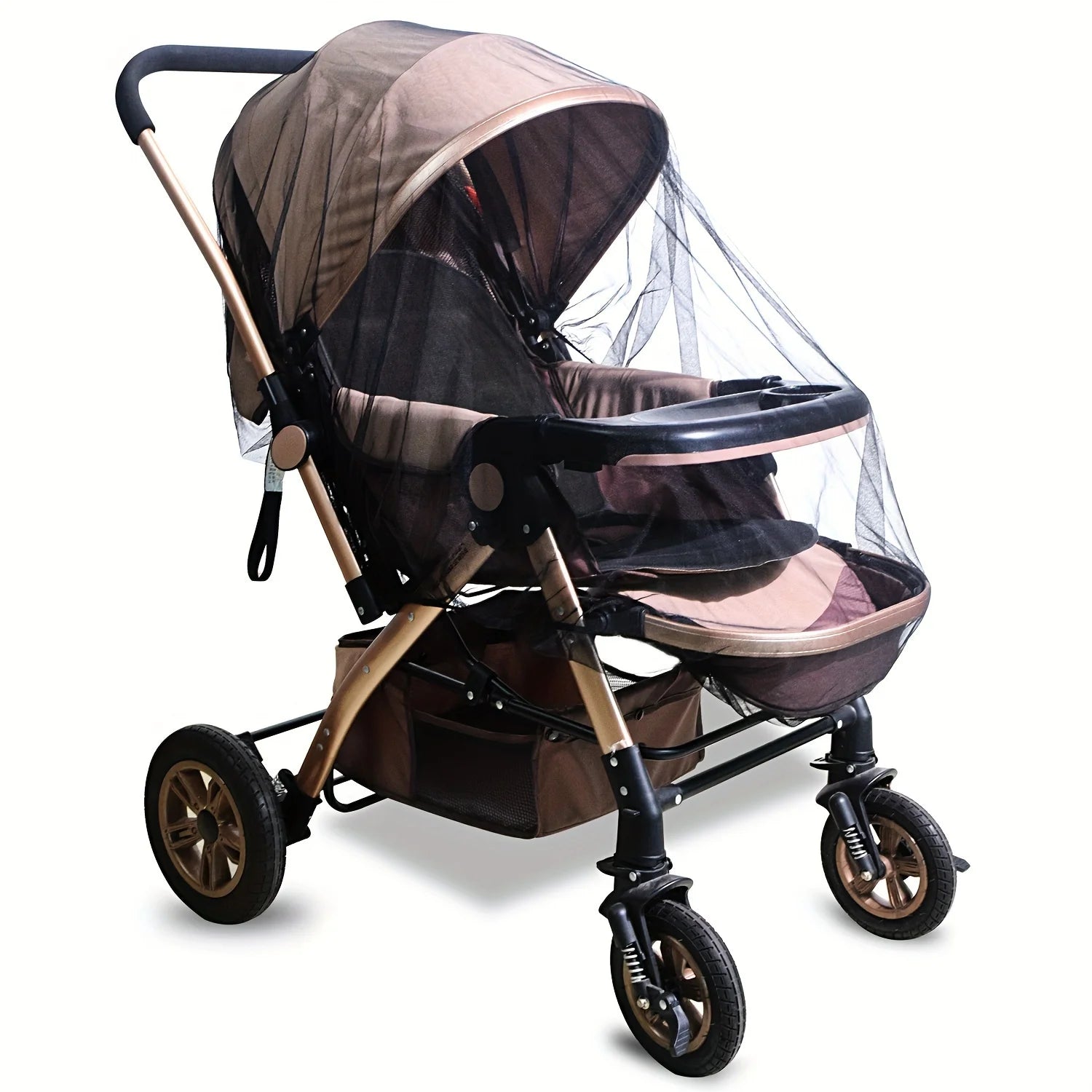 Full Face Mosquito Cover for Baby Stroller | Super Durable, Breathable, Insect Proo additional angle