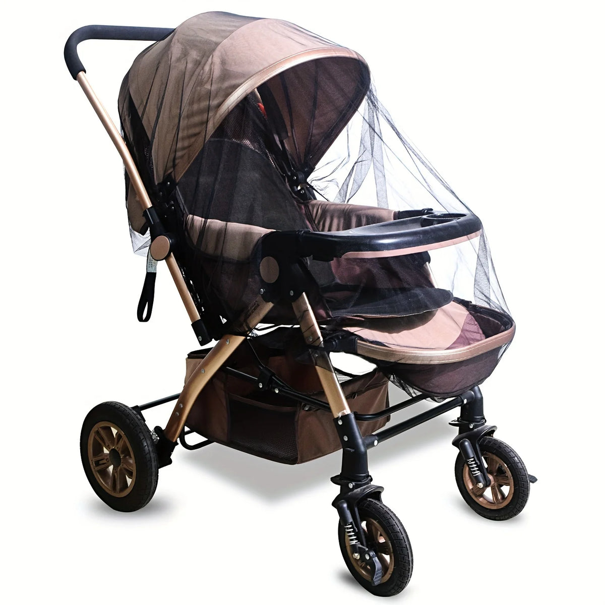 Full Face Mosquito Cover for Baby Stroller | Super Durable, Breathable, Insect Proo additional angle