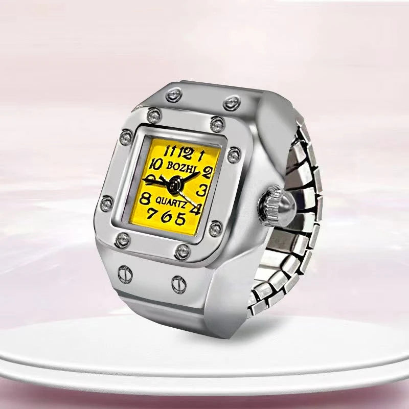 Roman Numeral Punk Gothic Finger Clock Jewelry